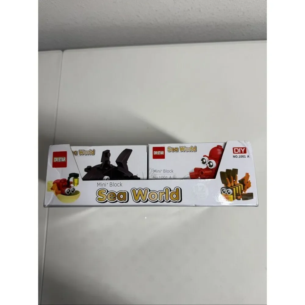 DR STAR DIY Sea World Mini Blocks 12 pcs Set